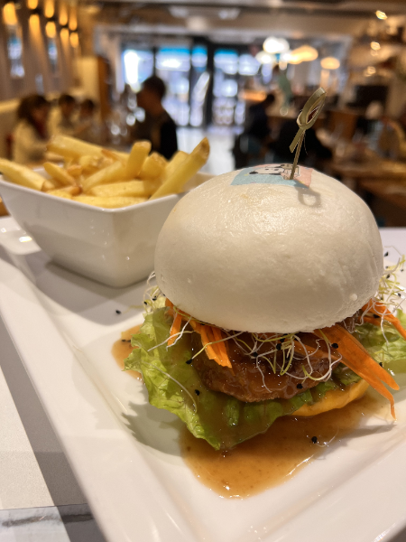 Bao burger veggie