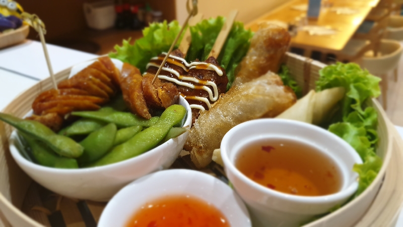 Assortiment d’entrées 
