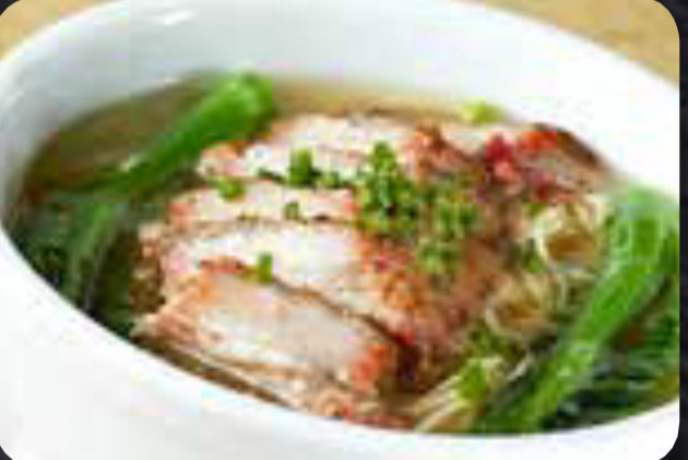 P2. Soupe au porc laqué