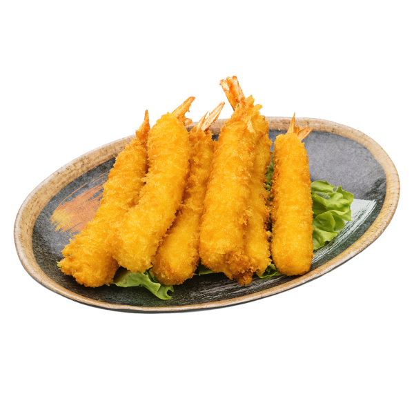 E5. Ebi frits 6 pièces