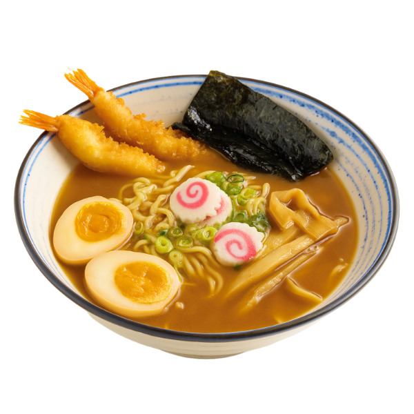 RA7. Miso Bouillon de miso-Tempura crevettes
