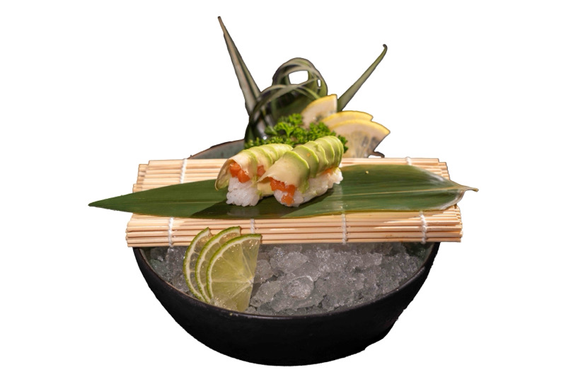 87.NIGIRI SPICY SAKE AVOCADO