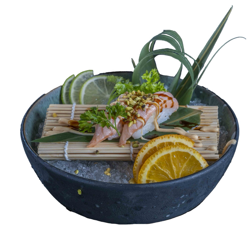 89.NIGIRI SAKE FLAMBÉ