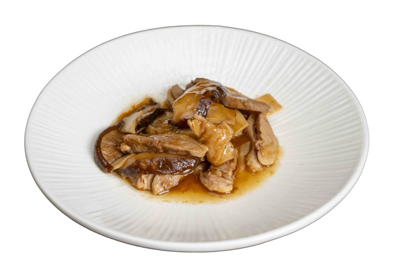 225.ANATRA BAMBÙ E FUNGHI
