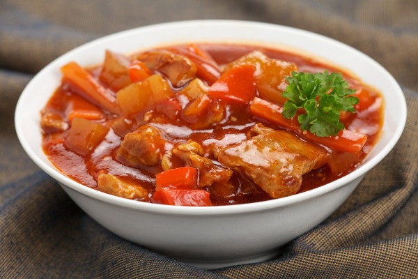 61 Porc à la sauce aigre douce