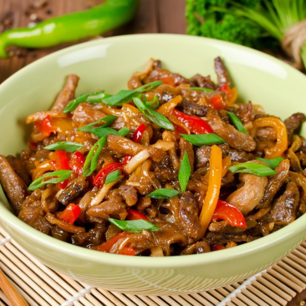 64 Boeuf sauce pimentée