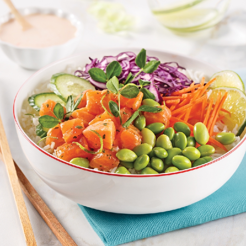 PB2. Poke saumon