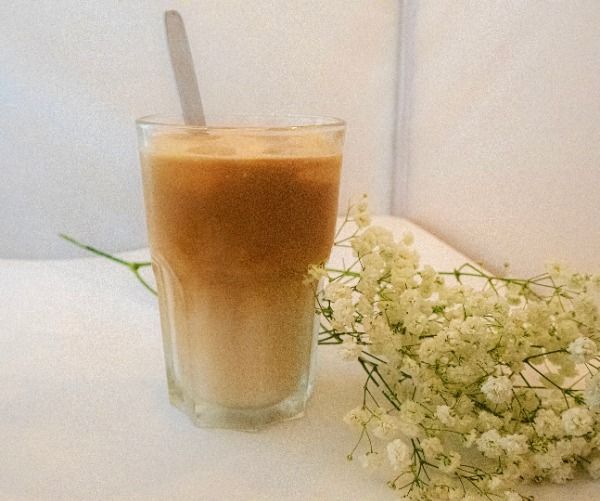 Café au lait de coco