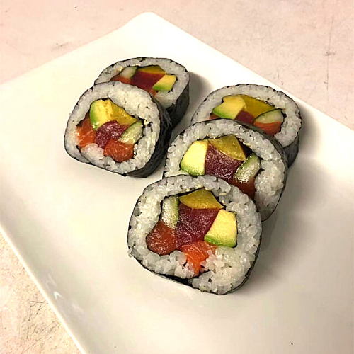 416. Uramaki légume mélange