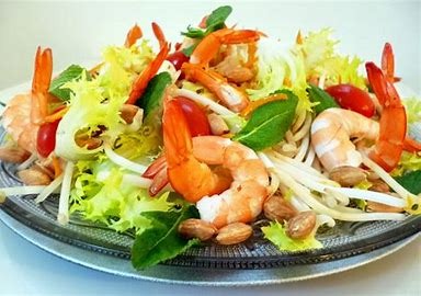 805. Salade de crevettes