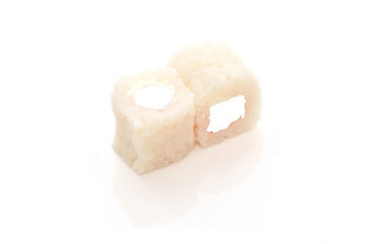 60. Maki neige cheese