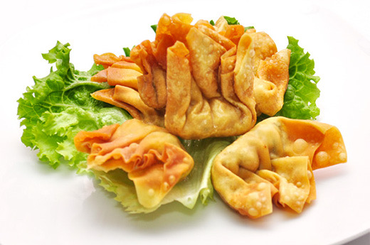14. Beignets de raviolis crevettes 3p