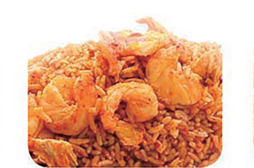 27. Riz sauté au saté aux crevettes