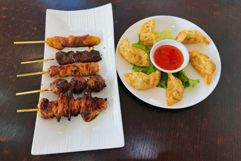 Menu 9 raviolis japonais