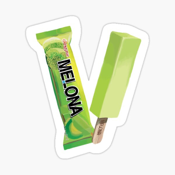 Barre glacée melon