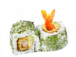 710. Maki Green Crevette tempura avocat