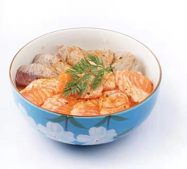 133. Chirashi Saumon et Thon braise 🌶