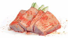 205. Sashimi Thon braise 🌶