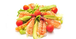 112. Salade de crevettes