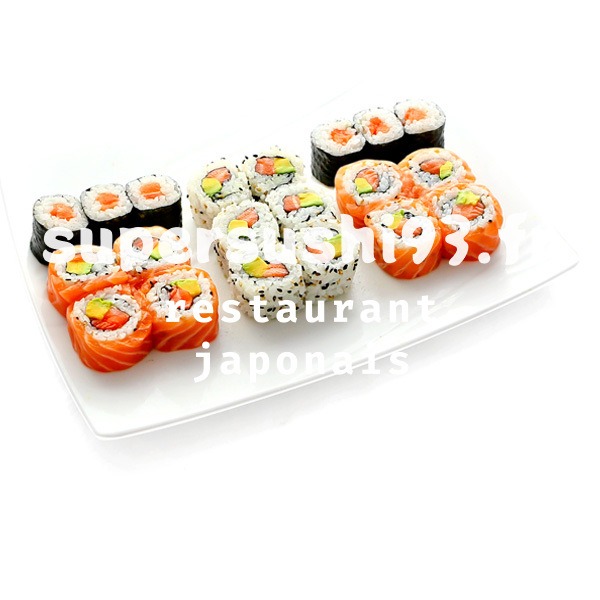 S9. 8 Maki spéciaux, 6 california saumon avocat, 6 maki saumon