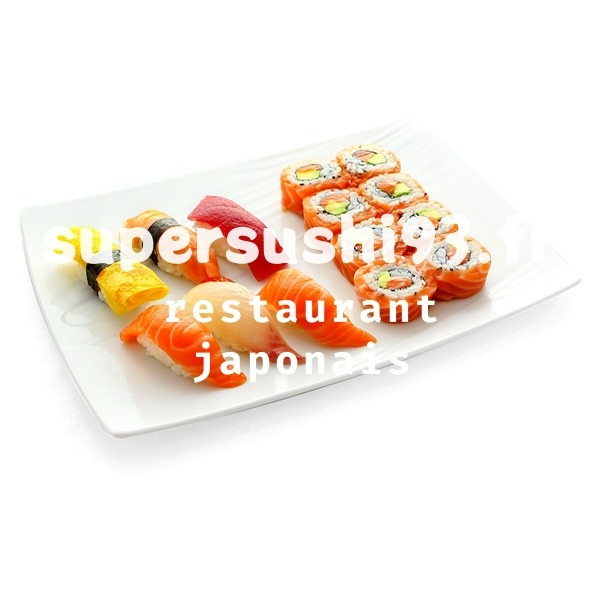 S10. 8 Maki spéciaux, 6 sushi assortiment