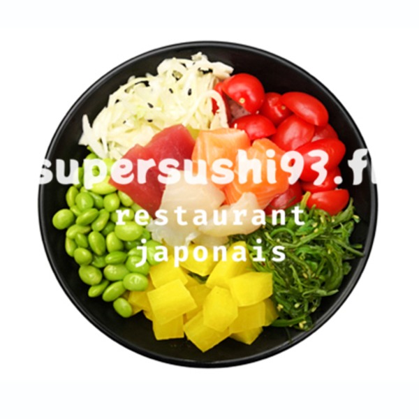 K9. Poké Bowl assortiment de poisson cru