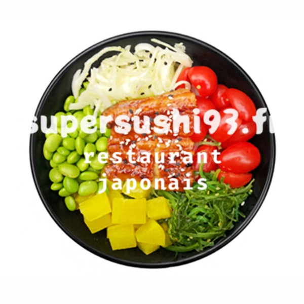 K8. Poké Bowl anguille grillé