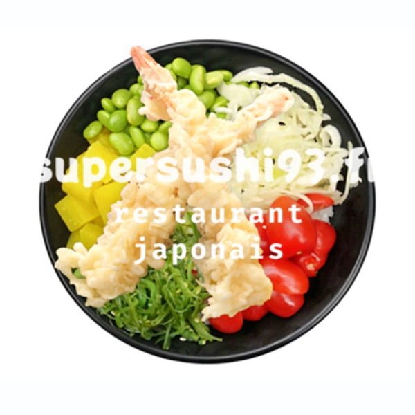 K4. Poké Bowl tempura crevette