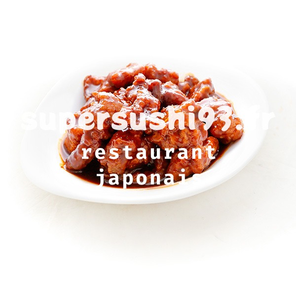 44. Travers de porc à la sauce caramélisée