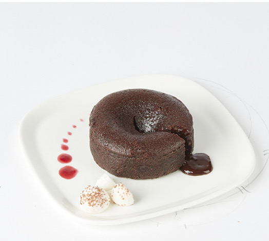 Moelleux chocolat coeur coulant premium 90 g