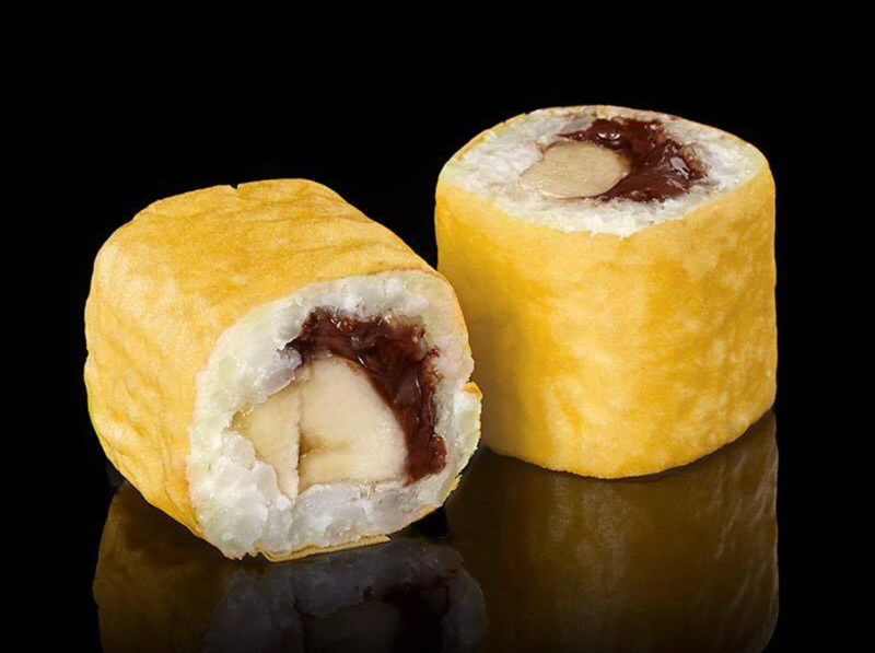 Maki nutella banane