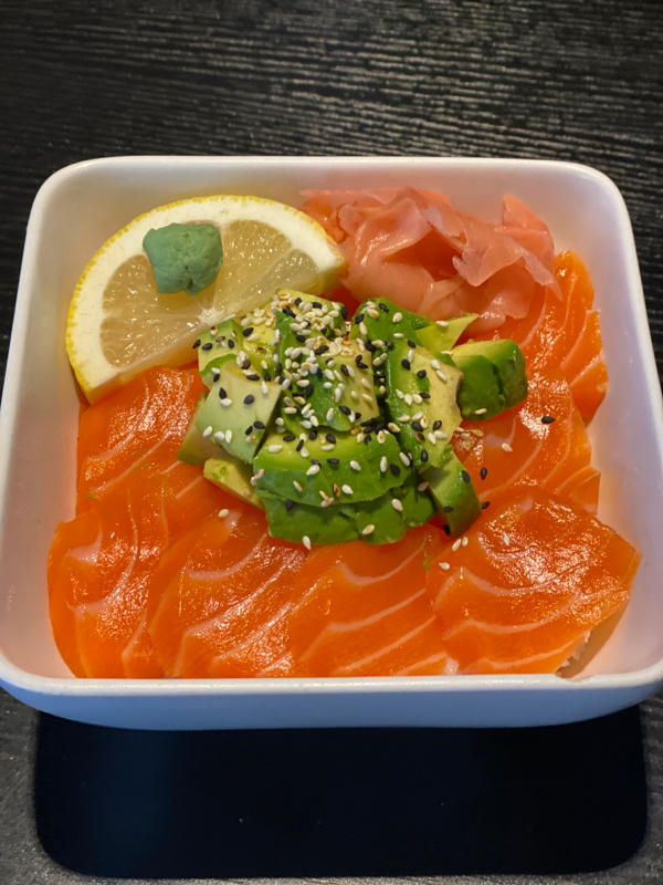 Menus Chirachi saumon avocat
