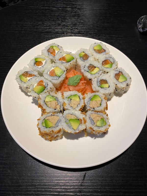 Menus california rolls