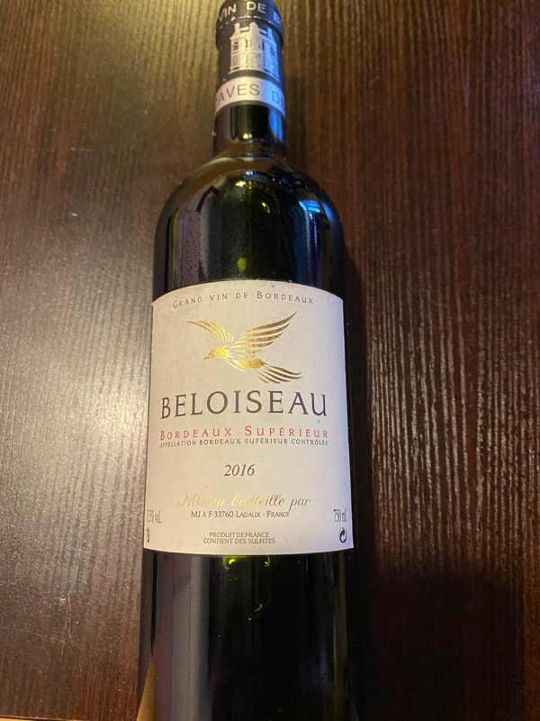 Bordeaux supérieur (75cl)
