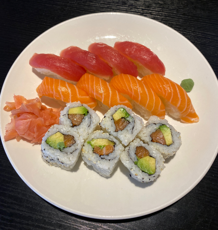 Menus sushi tokyo