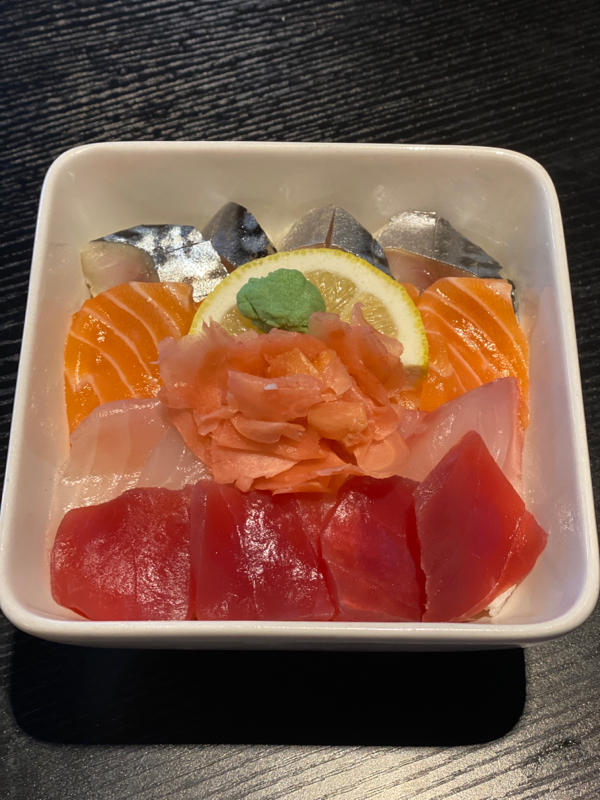 Menus Chirashi assortiment