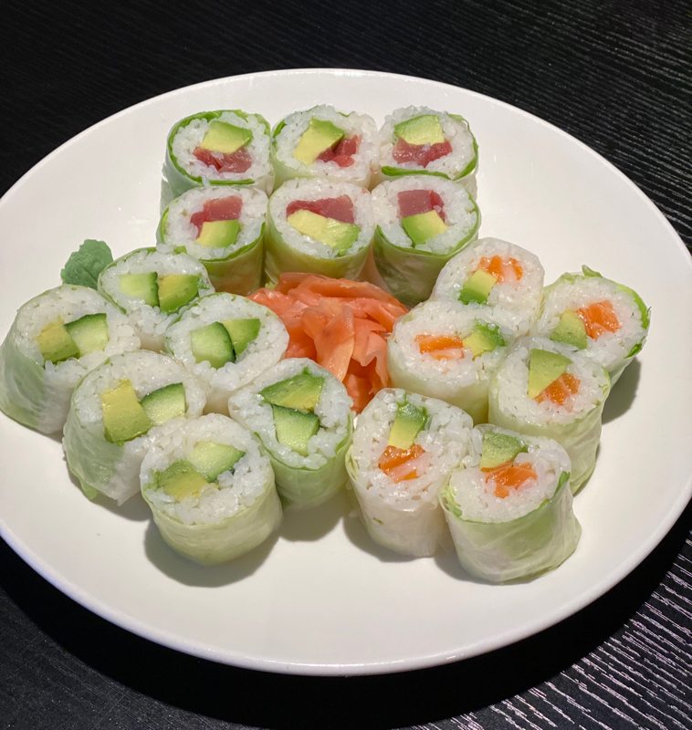 Menus printemps rolls