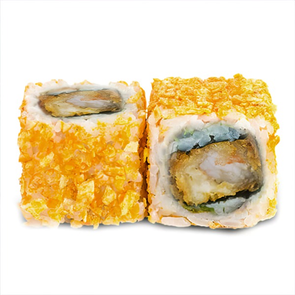 CR8. Crousti. Tempura crevettes concombre 2只炸虾