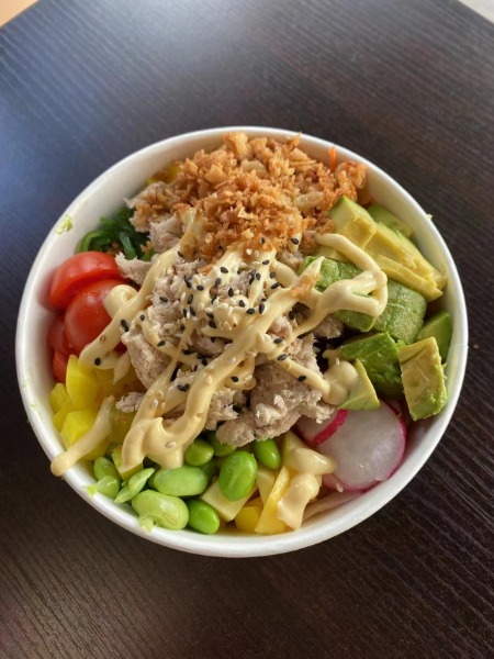 Poke bowl thon cuit