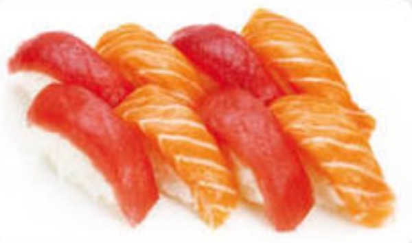 Menu 9 sushi saumon et thon