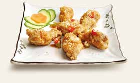 Beignet d’ailes de poulet à la sauce aigre-douce(halal)