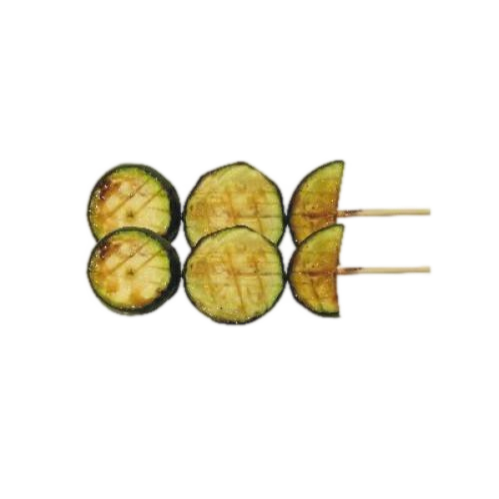 Y10. Yakitori courgette