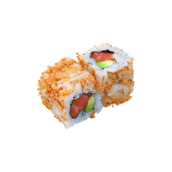 M8+. Maki California Oignon Frit Avocat Saumon