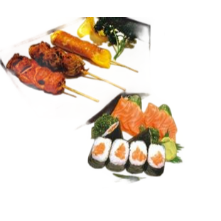 D5. Sashimi maki brochettes