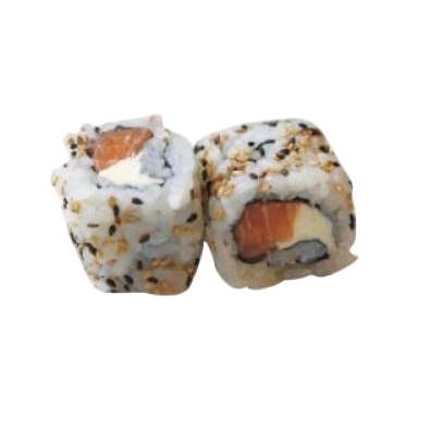 M8F. California cheese saumon