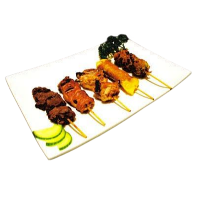 F15. 5 brochettes