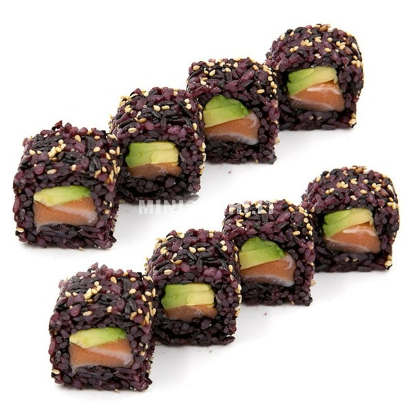 Black sake uramaki
