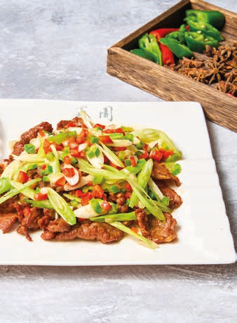 Emincé de bœuf sauté