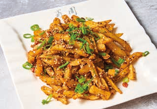 Frits assaisonnés Sichuan