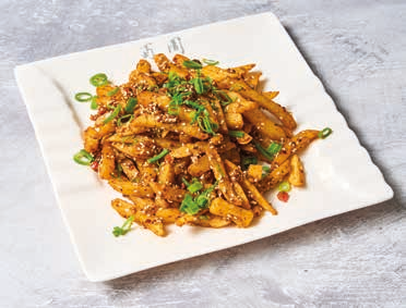 Frits assaisonnés Sichuan